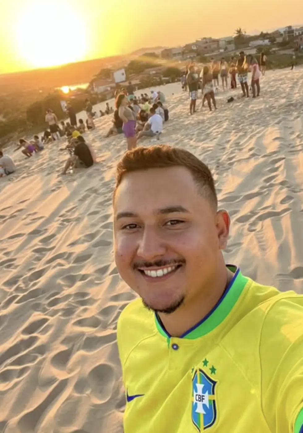 Antes — foto normal